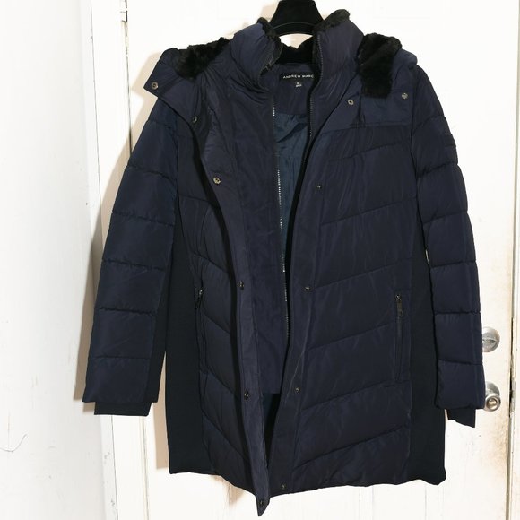 Andrew Marc Ladies' Walker Jacket , Navy - Picture 6 of 7